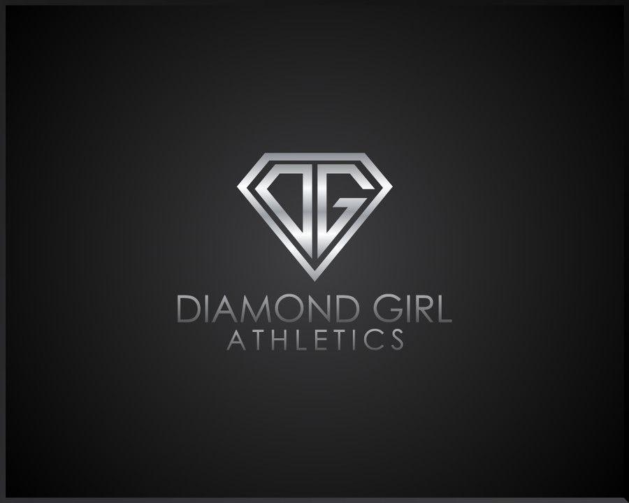 Diamond Design Logo - Logo Design for Diamond Girl Athletics