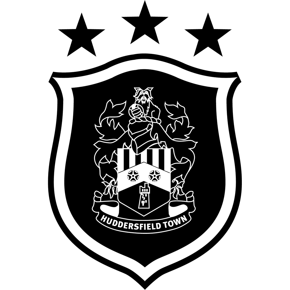 Black Football Logo - black