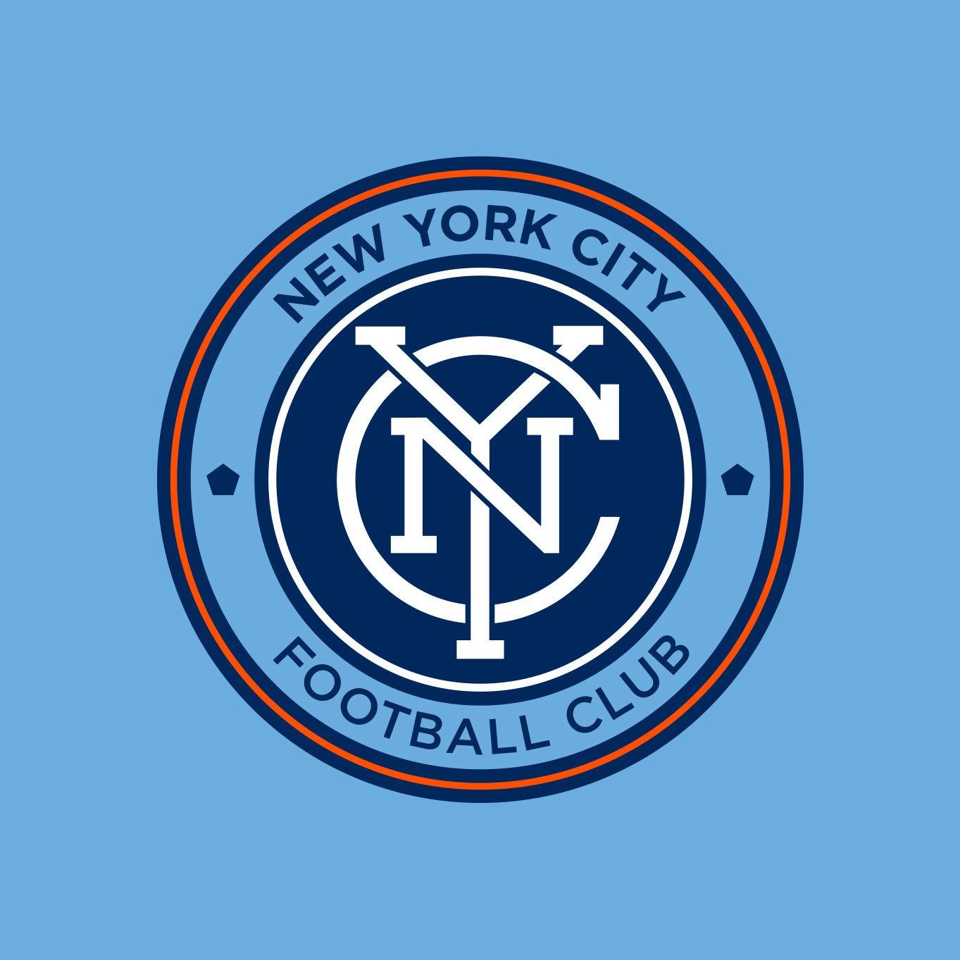 Blue Circle Soccer Logo - NEW YORK CITY FC - Matthew Wolff