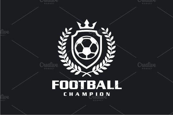 Black Football Logo - Football Logo ~ Logo Templates ~ Creative Market