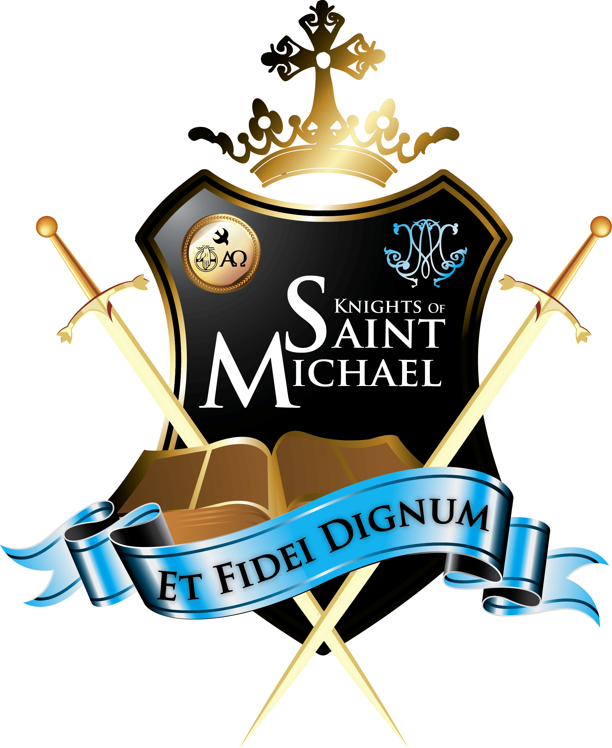 St. Michael Logo - The KSM LOGO! | Knights of Saint Michael – Apologetics