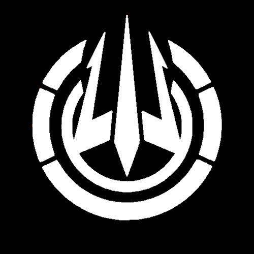 Cool Trident Logo - Call Of Duty Black Ops 3 Trident Logo 6 White Vinyl Car Truck Decal