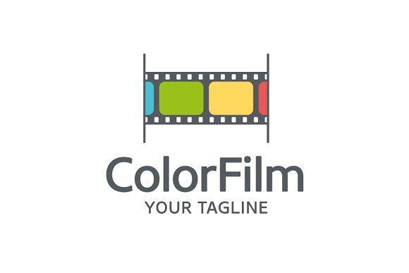 Film Logo - Color Film Logo ~ Logo Templates ~ Creative Market