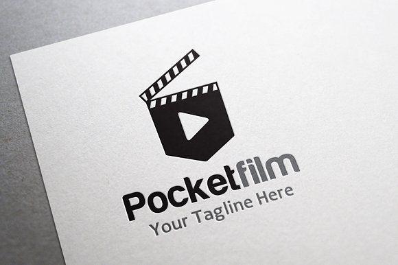 Film Logo - Pocket Film Logo Logo Templates Creative Market