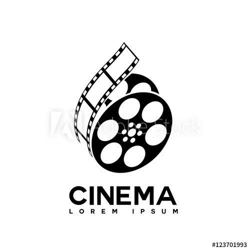 Film Logo - film strip cinema abstract logo design template this stock