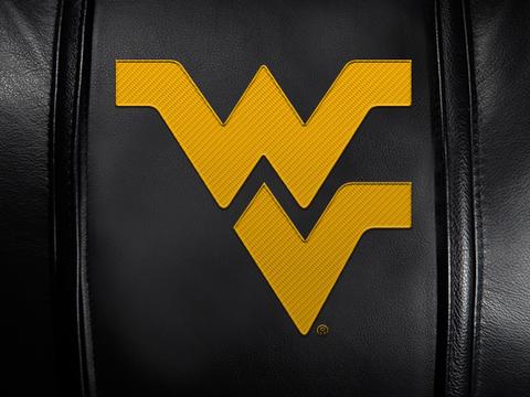 West Virginia Mountaineers Logo - Silver Loveseat with West Virginia Mountaineers Logo