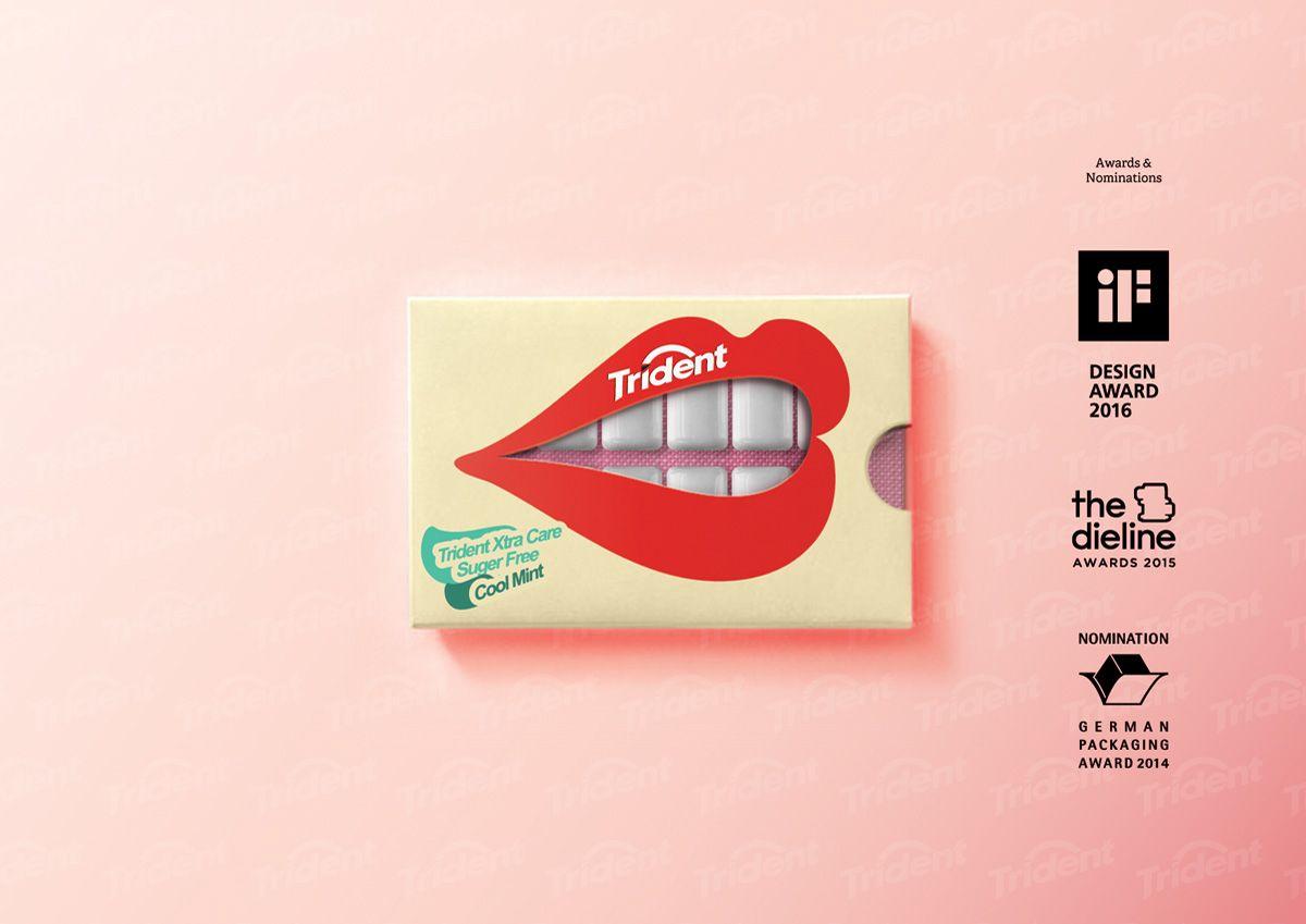 Cool Trident Logo - Trident Gum Packaging on Behance