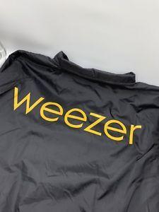 Weezer Supreme Logo - Vintage WEEZER Logo Black Band 90s Rick Jacket Rare | eBay