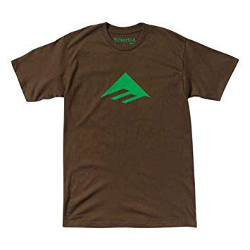 Green Triangle Clothing Logo - Wilson Triangle - Men's T-Shirt, Brown/Green (brown/green), 54-56 EU ...