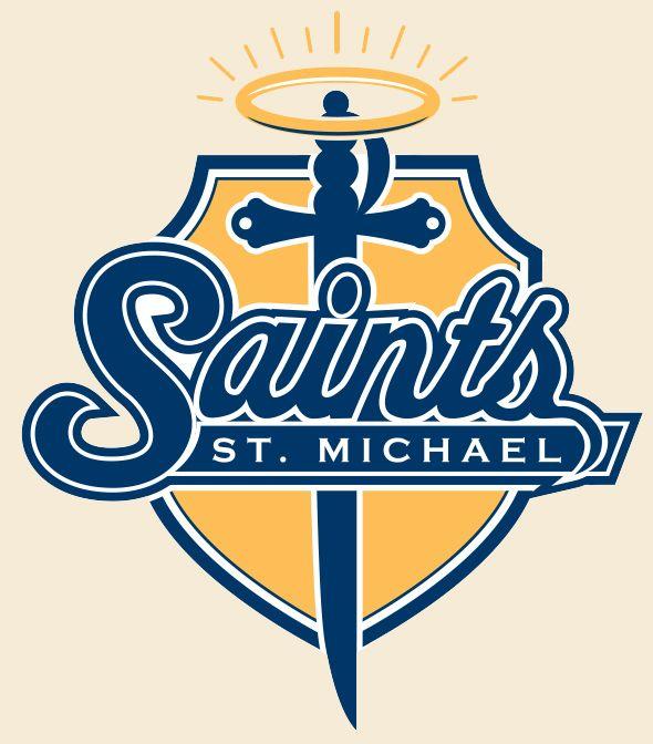 St. Michael Logo - Football. St Michael Catholic School. Crowley, LA