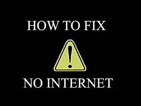Triangle Internet Logo - How to Fix Yellow Triangle ( No Internet Access ) - YouTube