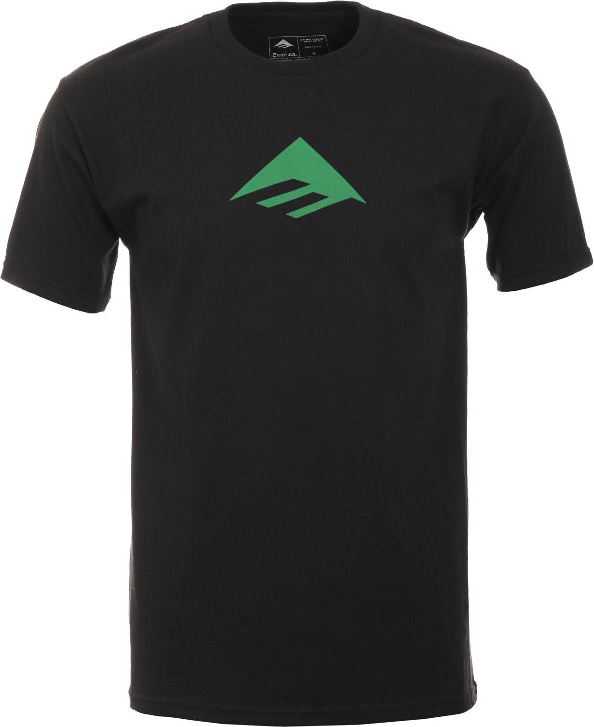 Green Triangle Clothing Logo - Emerica Men Clothing: Emerica Emerica Triangle T-Shirt with Black ...