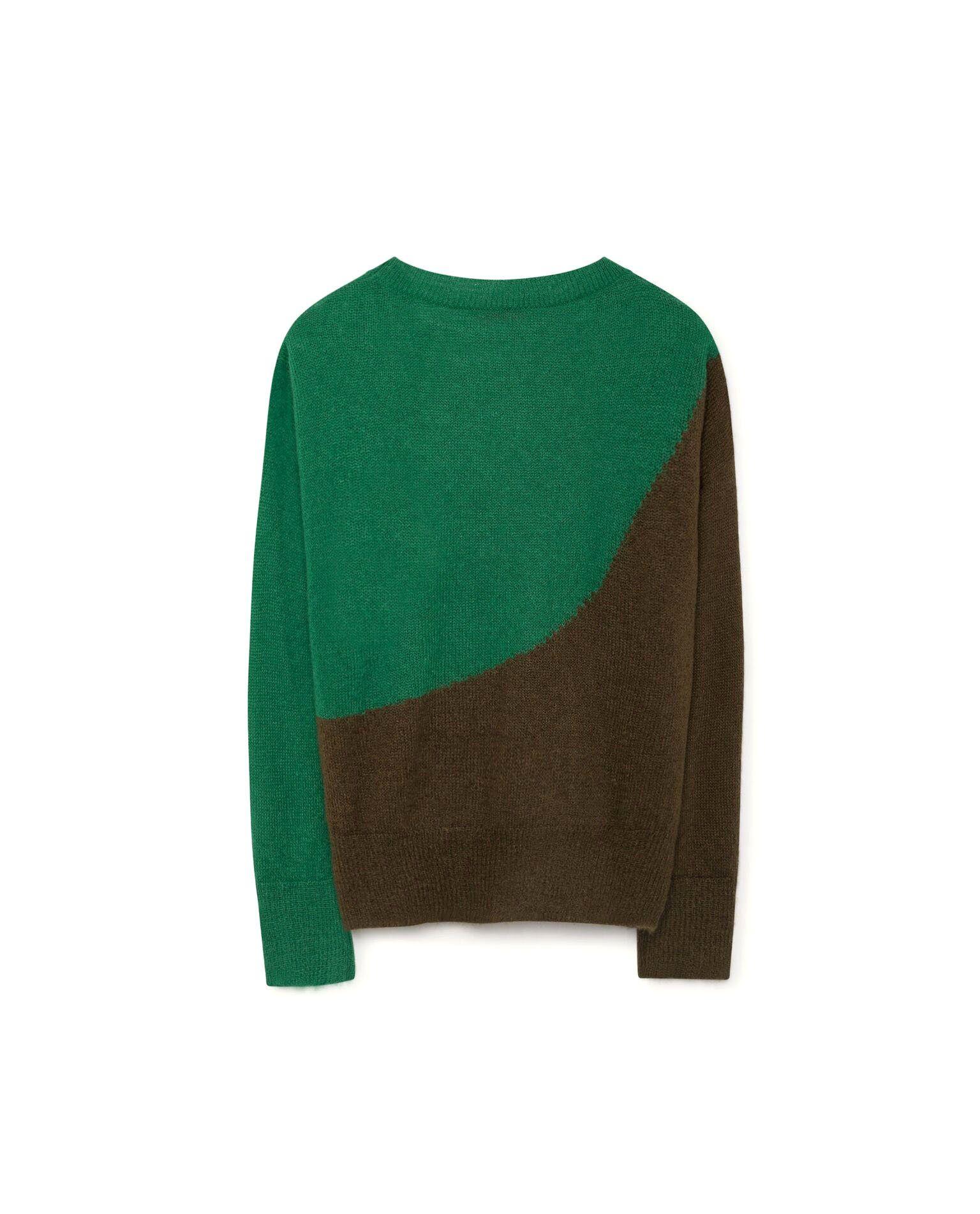 Green Triangle Clothing Logo - the animals observatory bicolor bull sweater electric green triangle ...