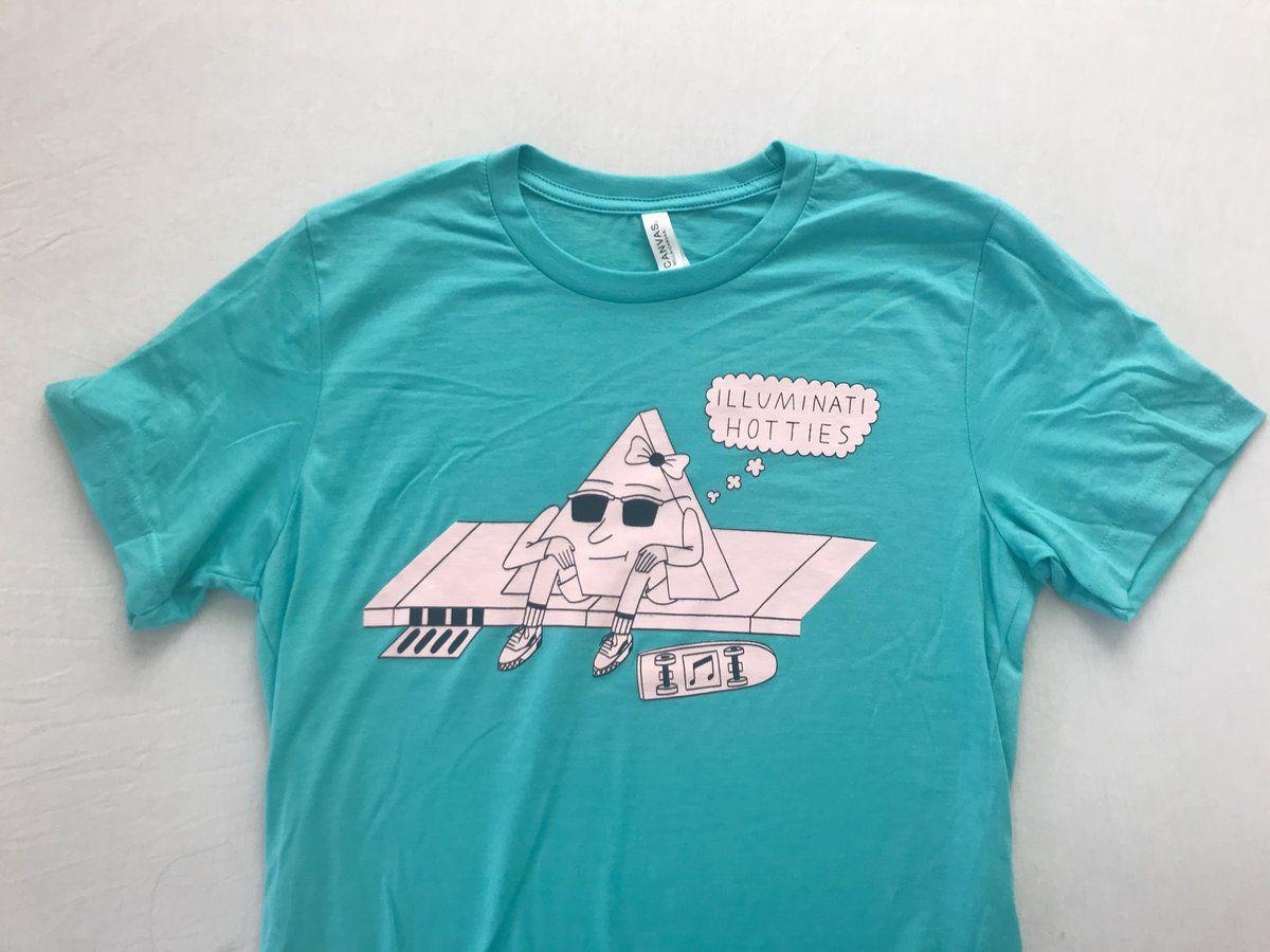 Green Triangle Clothing Logo - SOLD OUT - Curbside Triangle T-Shirt - Seafoam Green | illuminati ...