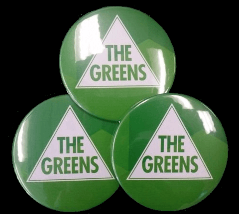 Green Triangle Clothing Logo - All > Clothing > Badges, Jewellery, & Wristbands | The Greens Online ...