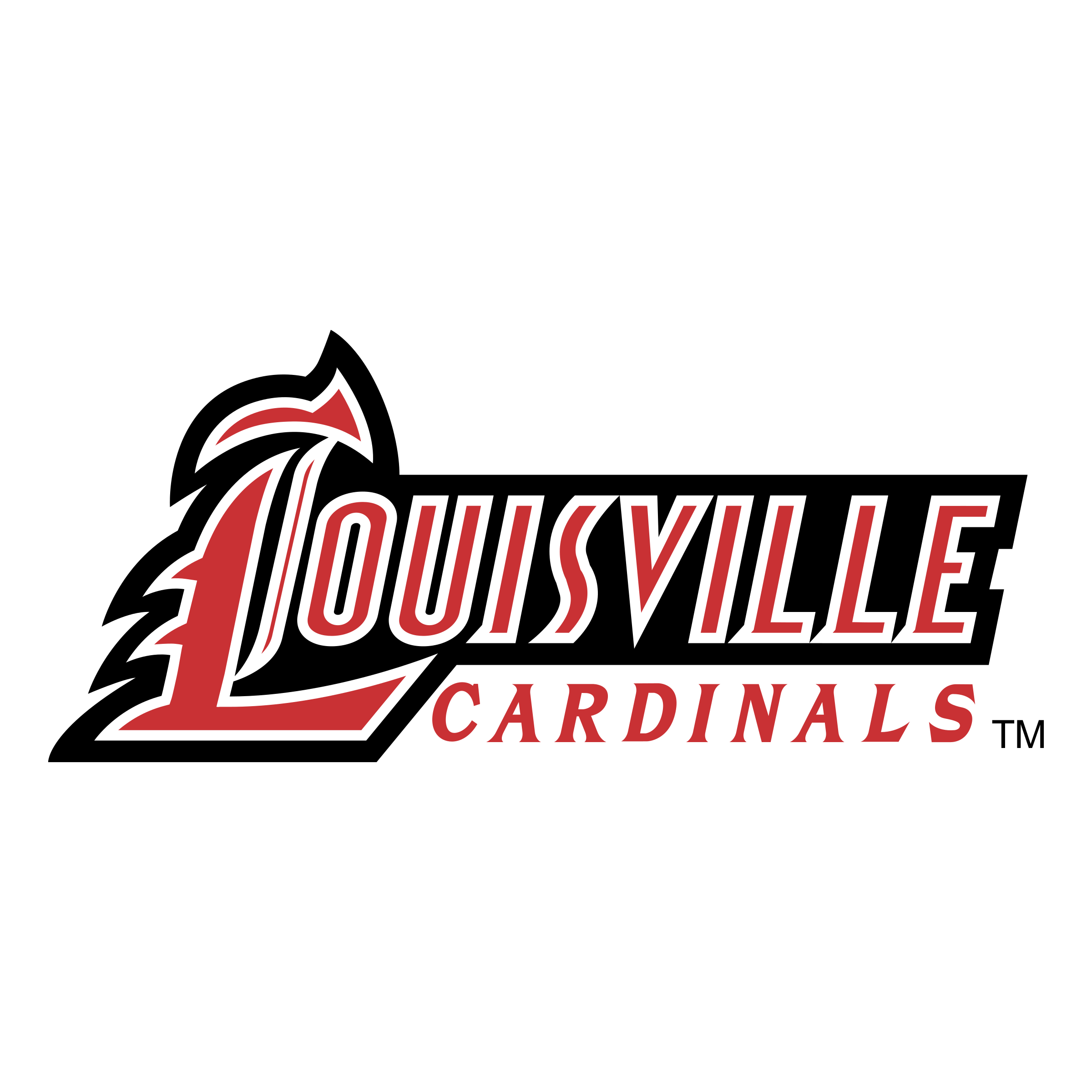 U of L Cardinal Logo - Louisville Cardinals Logo PNG Transparent & SVG Vector - Freebie Supply