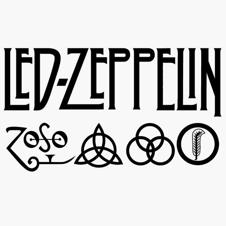 LED Zeppelin Logo - Led Zeppelin Logo, Led Zeppelin Symbol Meaning, History and Evolution