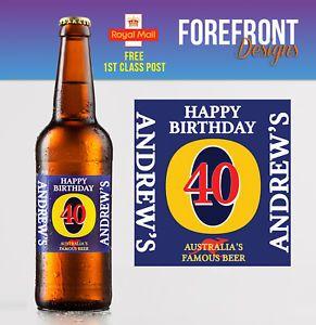 Beer Lager Logo - Personalised Beer/Lager Spoof bottle labels - Perfect Birthday Gift ...