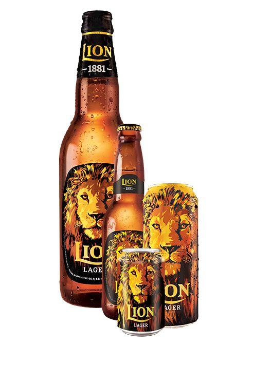 Beer Lager Logo - Lion Beer