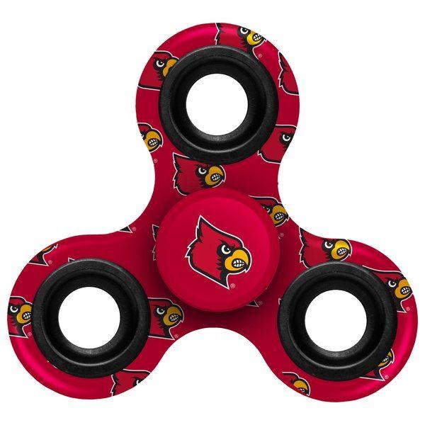 Louisville Cards Logo - Louisville Cardinals Logo Three-Way Fidget Spinner | Official ...