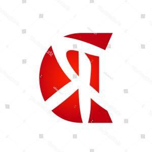 Heart Shaped Letters Logo - Initial Logo Letter Rd Heart Shape
