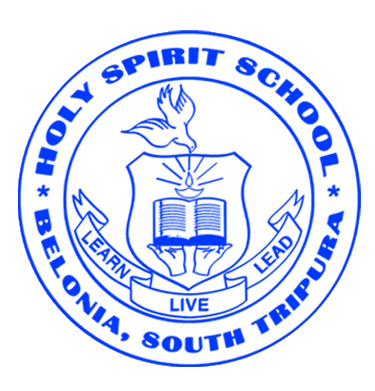 Holy Spirit School Logo - Holy Spirit School, Belonia, India