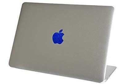 Sparkly Blue Apple Logo - Amazon.com: Shiny Blue Sparkles Logo Color Changer for MacBook Air ...