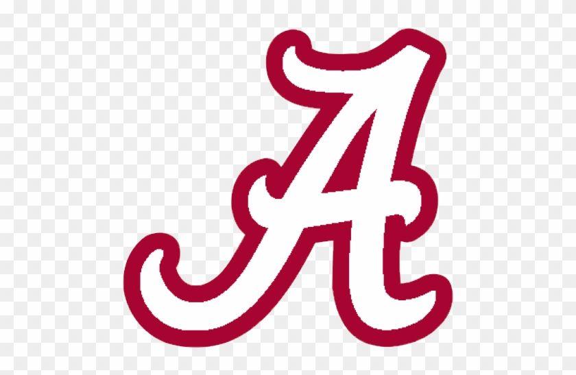 University of Alabama Logo - Logo University Of Alabama Crimson Tide White A - Alabama Crimson ...