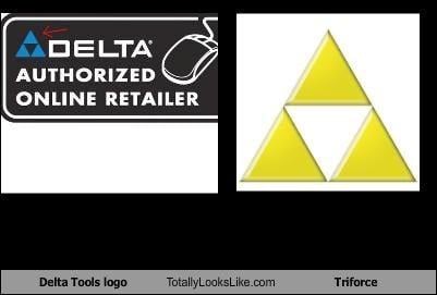 Delta Tools Logo - Delta Tools logo Totally Looks Like Triforce - Cheezburger - Funny ...