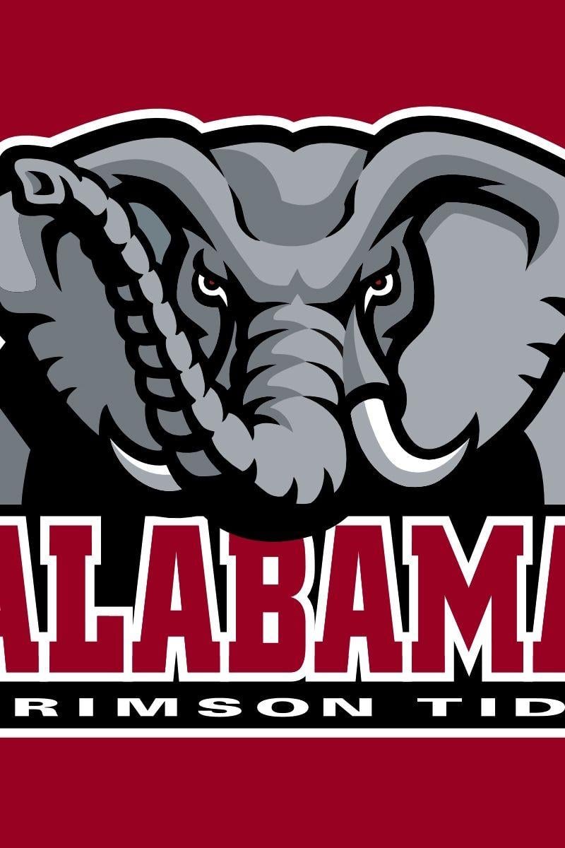 Alabama Crimson Tide Football Logo - Download wallpaper 800x1200 alabama crimson tide football, soccer ...