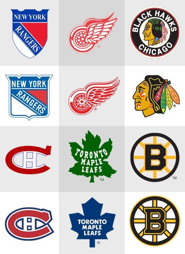 10 Original NHL Teams Logo - NHL's Original Six | Royals Hockey Blog