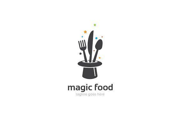 Magic Logo - Magic Food Logo ~ Logo Templates ~ Creative Market