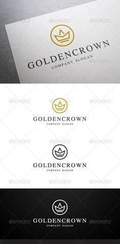 Gold Crown Company Logo - Best Crown ideas image. Crown logo, Crowns, Logo design inspiration