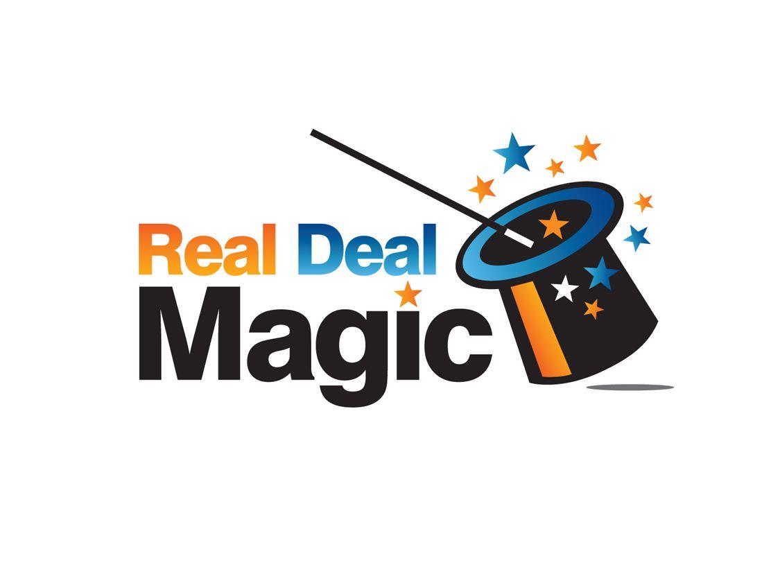Magic Logo - It Company Logo Design for Real Deal Magic by rkailas | Design #3773584