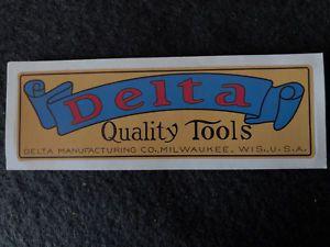 Delta Tools Logo - Delta Rockwell Emblem Tool Decals | eBay