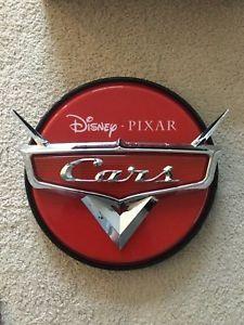 Cars Movie Logo - DISNEY PIXAR CARS LOGO ILLUMINATED LIGHT UP SIGN - MOVIE REWARDS ...