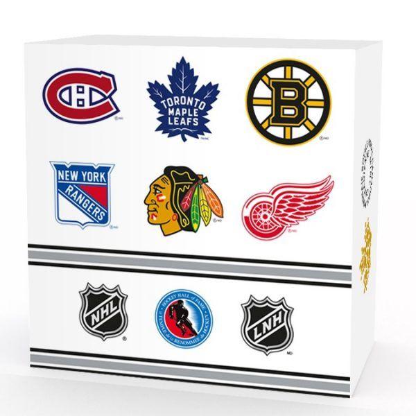 10 Original NHL Teams Logo - 2019 $25 FINE SILVER COIN MONTREAL CANADIENS®: YVAN COURNOYER ...