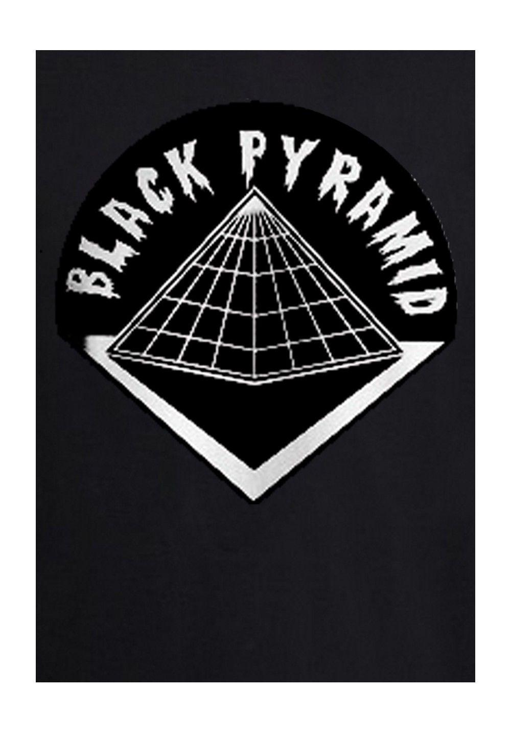Black Triangle Pyramid Logo - Black pyramid Logos