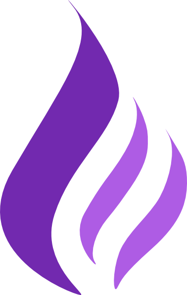 Purple Logo - Purple Flame Logo 2 Clip Art clip art online