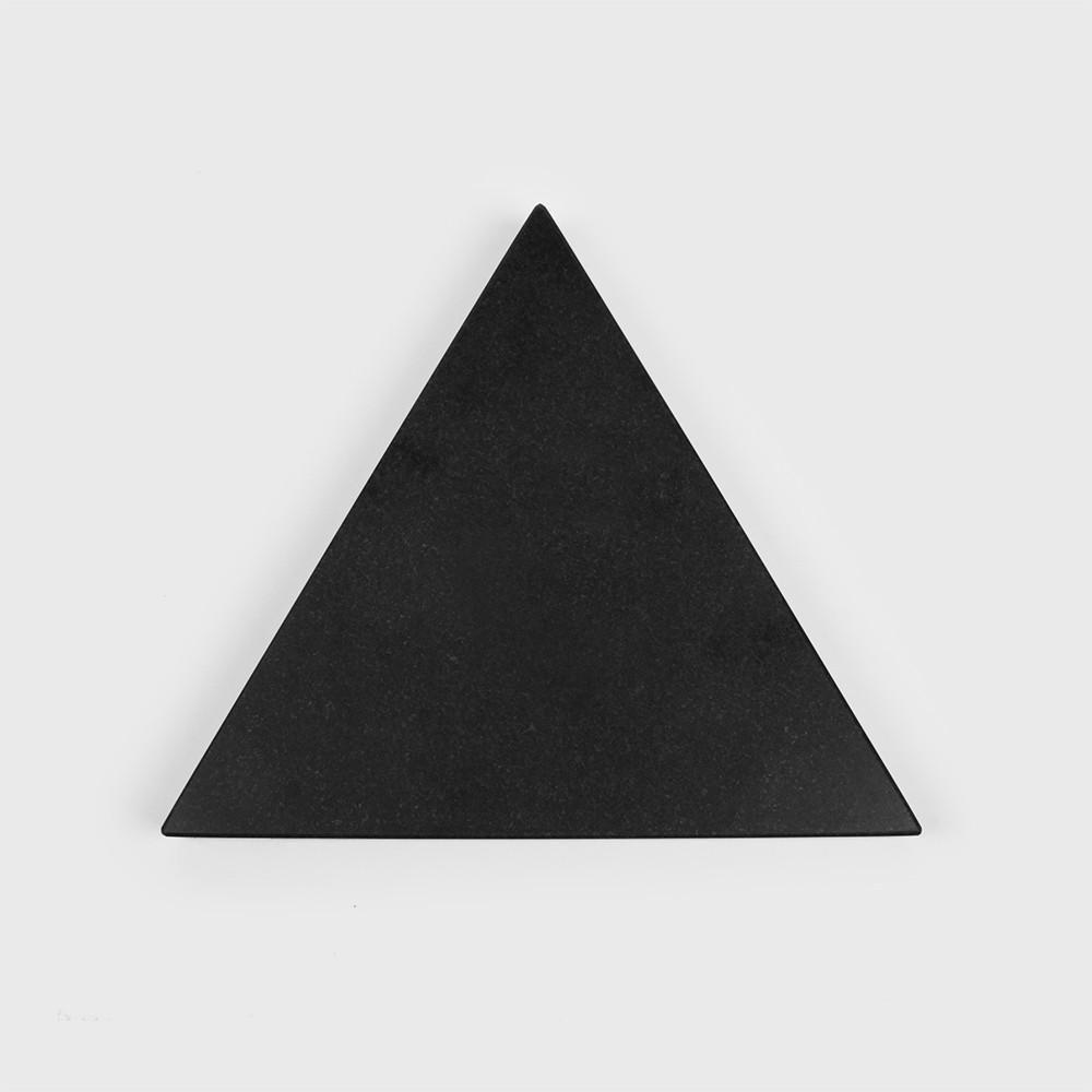 Black Triangle Pyramid Logo - Black Triangle Stone Trivet – Still House NYC