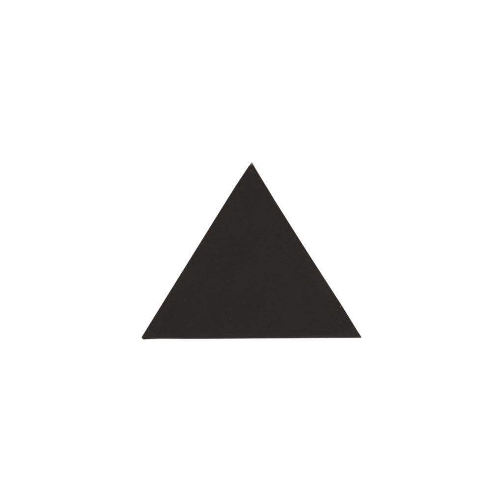 Black Triangle Pyramid Logo - Geoform Black Triangle Porcelain Tiles | Mandarin Stone