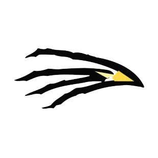 Black and Yellow Eagle Logo - Black and yellow eagle head design figures and artifacts decals ...