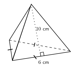 Black Triangle Pyramid Logo - Triangular Pyramid Formula Volume with solved equations