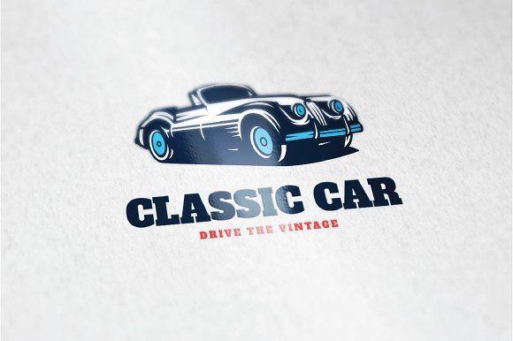 Classic Car Logo - Classic Car Logo Logo Templates Creative Market