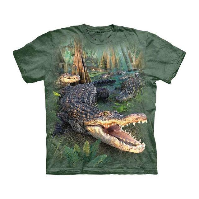 Cool Alligator Logo - High quality Cool T shirt Men Women hot 3D Print crocodile