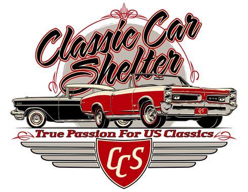 Classic Car Logo - Classic Car Shelter - logo design