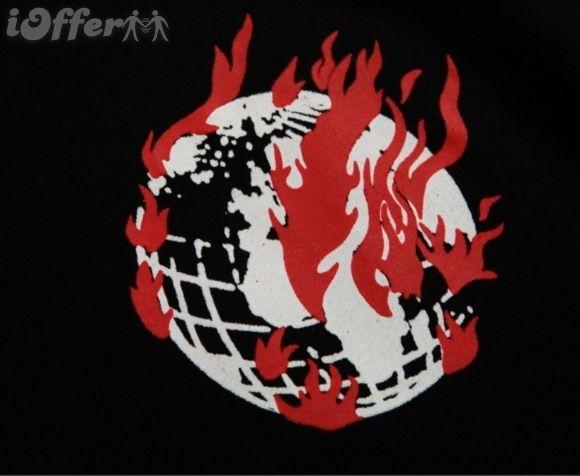 Off White Brand Flame Logo - TOP OFF WHITE MAN WOMEN Flame Tee Cotton CASUAL T Shirt
