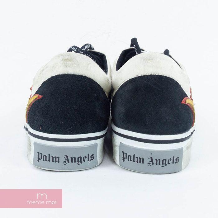 Off White Brand Flame Logo - USED SELECT SHOP meme mori: Palm Angels 2018AW Distressed Flame ...