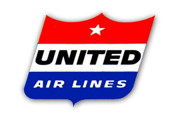 United Old Logo - United Airlines Old Logo Fridge Magnet LM14152 | Etsy