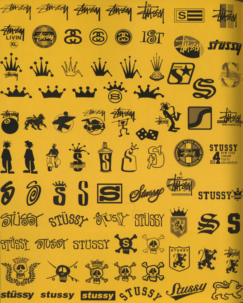 New Stussy Logo - Stussy Logos | hmmm | Logos, Logo design, Stussy logo